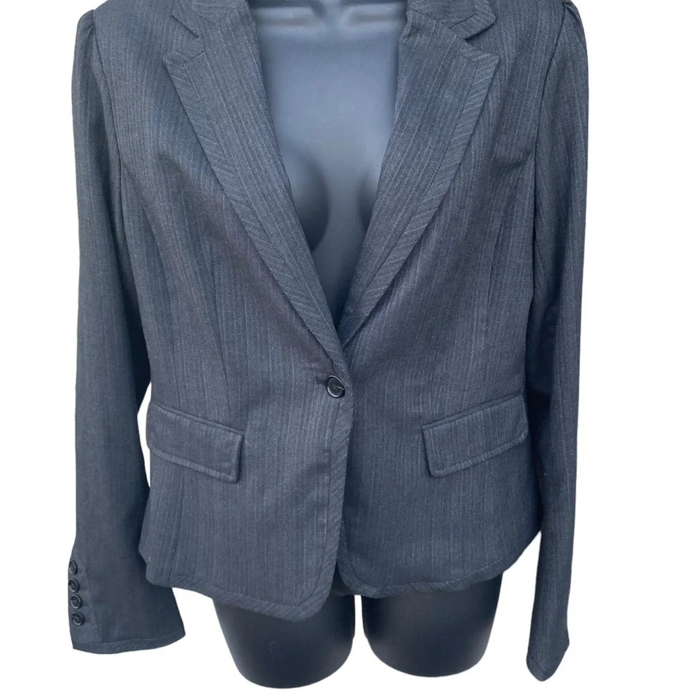 LOFT gray blazer